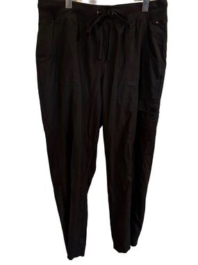 Tommy Hillfiger Black Cargo Jogger Pants
